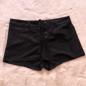 Lace up Shorts